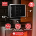thumbnail image 3 of US Stove Company Poêle à Bois Ou Charbon 6 Pouces, Noir, 3 of 9