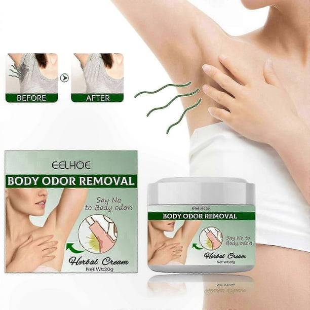 Sensitive Skin Friendly Deodorant Cream for Men & Women, Portable Odor Control Solution with Natural Ingredients