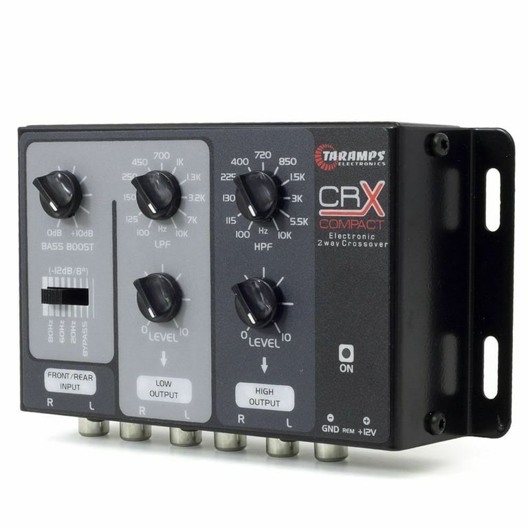 Taramps CRX COMPACT Active 2-Way Car Crossover - Walmart.com