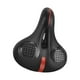 thumbnail image 5 of Sillín de bicicleta Cojín de asiento de bicicleta Cojín de asiento de bicicleta grueso resistente al desgaste para Negro y rojo, 5 of 9