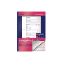 Adams Money And Rent Receipt, 7.63 X 11 Inches, 2-Parts, Carbonless, 4