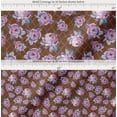 thumbnail image 2 of Soimoi Cotton Voile Fabric Geometric,Leaves & Rose Floral Fabric Prints By Yard 42 Inch Wide, 2 of 7