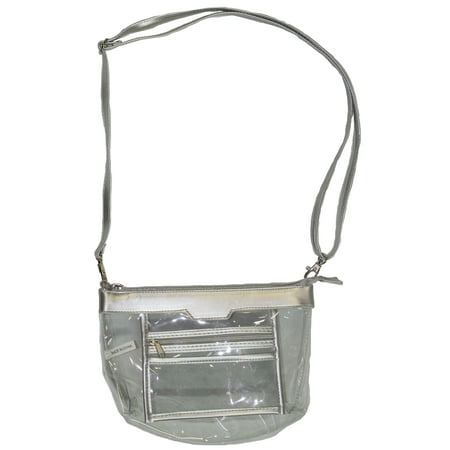 Ganz - Clear Plastic Stadium Style Shoulder Bag - 0