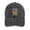 Black, variant on Thick Thighs And Mardi Gras Vibes Charcoal Baseball Cap for Men Women, Adjustable Snapback Hats Cotton Hat