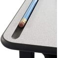 thumbnail image 3 of Metal-Plastic Student Desk with Book Box in Gray, 3 of 3
