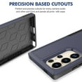 thumbnail image 5 of for Samsung Galaxy S24 Ultra Case,Heavy Duty Drop Protection Edge Raised Rugged Shockproof/Drop Proof/Dust Proof Military Protective Tough Durable Cell Phone Cover for Men Women,Darkblue, 5 of 5
