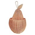 thumbnail image 5 of Rattan Pear-Shaped Storage Basket Handmade Wicker Wall Hanging Organizer for Home, Bathroom Decor, 5 of 5