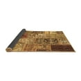 thumbnail image 2 of Ahgly Company Indoor Rectangle Patchwork Brown Transitional Area Rugs, 5' x 8', 2 of 4
