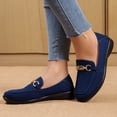thumbnail image 2 of Dakaela Loafers for Women Business Casual Shoes Comfortable Lightweight Slip on Work Flats Walking Shoes, 2 of 8
