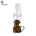 thumbnail image 6 of SharkTRUE Electronic Kerosene Lamp Flameless Oil Retro Led Lampshade Lantern F4n2 Table Pp Component Plastic, 6 of 9