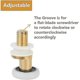 thumbnail image 3 of Shower Door - Roller Caster Wheel For Shower Door Sliding Rollers Door Roller Replacement Wheel 8pcs 23mm - XC, 3 of 5
