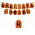 thumbnail image 1 of Pancarta de graduación Clase de 2026 ¡Felicidades Graduado! Decoraciones Guirnalda de papel colgante para fiestas Decoración para ceremonias de graduación en interiores y exteriores, 1 of 7