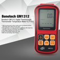 thumbnail image 1 of Benetech GM1312 Digital Thermocouple Thermometer Dual-channel Temperature Meter For K/J/T/E/R/S/N LCD Dual-channel Poratable, 1 of 9