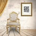 thumbnail image 3 of ArtsyQuotes 15x18 Gold Ornate Wood Framed with Double Matting Museum Art Print Titled - Vince Lombardi Quote: Perfection, 3 of 4