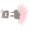thumbnail image 1 of Ropa De Foto De Bebé, Vestido De Tul De Fotografía De Niña Recién Nacida Suave Y Elegante De Punto Hermoso DIY Con Sombrero Para Más De 3 Meses De Edad, 1 of 8