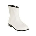 thumbnail image 1 of Bottes de Costume Blanches des Années 70 pour Adulte, 1 of 6