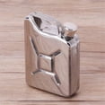 thumbnail image 3 of yeacher Compact Stainless Steel Flask - 5oz (146ml) Silver Outdoor Whiskey Container, Durable & Rustproof for Camping, Parties, and Gifting, 3 of 6