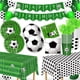 thumbnail image 1 of Suministros de cumpleaños Miucat Soccer para decoración de fiestas, 143 unidades, 1 of 7