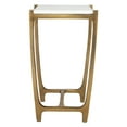 thumbnail image 5 of Uttermost Affinity White Marble Accent Table, 5 of 6