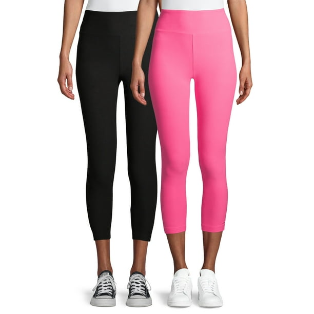 No Boundaries No Boundaries Juniors' Basic High Waist Capri Leggings