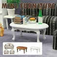 thumbnail image 1 of 1:12 Mini Dollhouse Furniture Sofa Simulation Miniature Living Room Chairs Kids, 1 of 5