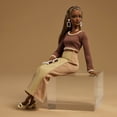 thumbnail image 4 of Barbie You Create Barbie Basics Neutral Kit 002, Customizable Fashion Doll & Universal-fit Clothing, 4 of 7
