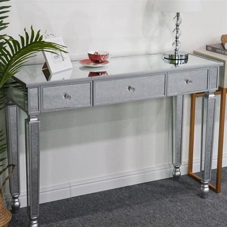 IM Beauty FCH Three Drawers Mirror Table Dressing Table Console Table