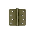 thumbnail image 3 of Deltana DSB4R45-RZ 4" x 4" x 1/4" Radius Hinges / Zig-Zag in Antique Brass, 3 of 3