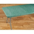 Granite Vinyl Elasticized Banquet Table Cover 72" x 30" Oblong