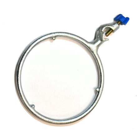 UPC: 0849230027759 | Eisco Labs 6  diameter Cast Iron Closed Ring Clamp with Boss Head