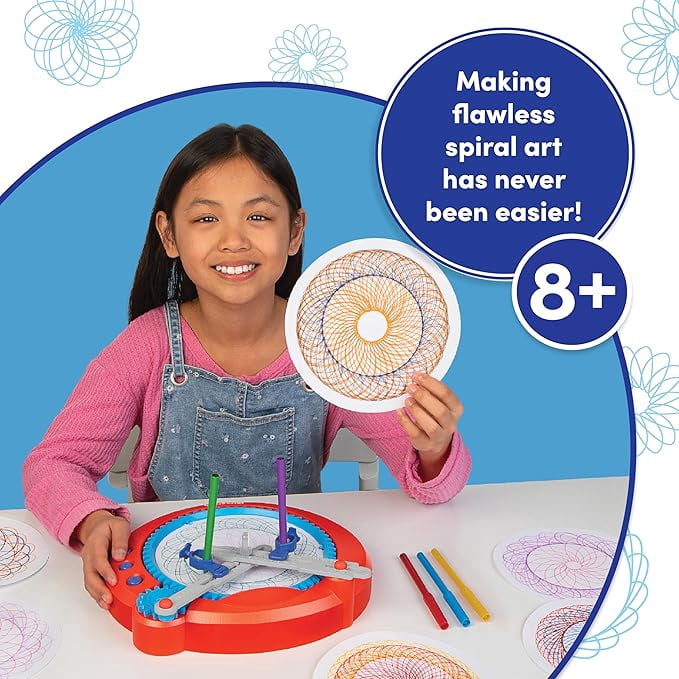 Spirograph Electric Machine Art and Craft Kit with Pens and Case