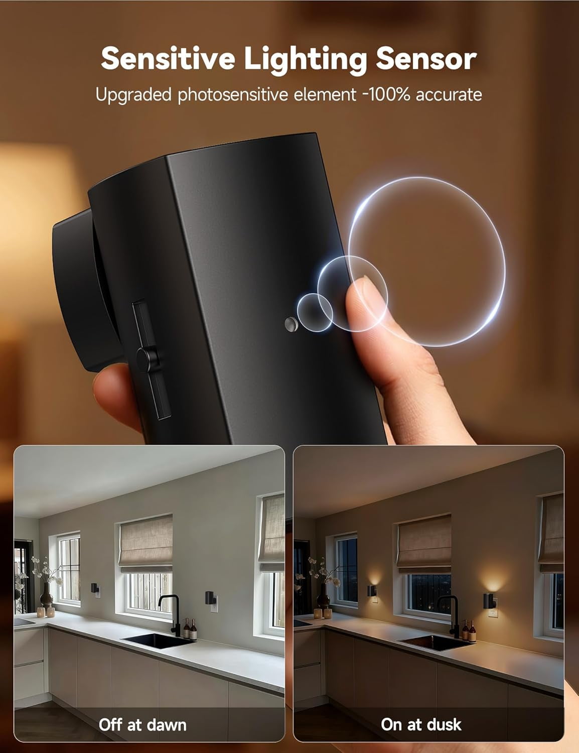 2 Pack Night Lights Plug Into Wall, Modern Night Light with Rotating Plug, Dusk to Dawn Sensor, 0-100LM Stepless Dimming Nightlights, Home Decor for Hallway Bedroom Bathroom, Soft White