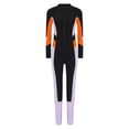 thumbnail image 5 of YUUMIN Women's Upf 50+ Thermal Wetsuits Full Body Cover Swimsuits Sun Block Jumpsuits Purple L, 5 of 7