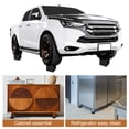 thumbnail image 5 of 4 Pack Bed Risers, Square Heavy Duty Stackable Lift Block to 2", Gray, 5 of 6