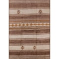 thumbnail image 1 of Ahgly Company Indoor Rectangle Mid-Century Modern Dark Salmon Pink Oriental Area Rugs, 7' x 10', 1 of 6