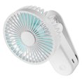 thumbnail image 4 of 1 Set Clip en el ventilador Imán Ventilador de enfriamiento recargable Ventilador de mano Ventilador de mano Regalo de verano, 4 of 6