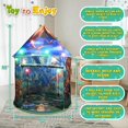 thumbnail image 3 of Juguete de tienda de campaña para niños para disfrutar de dinosaurios emergentes con luces y sonido, 3 of 8