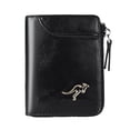 thumbnail image 1 of RFID Blocking Leather Wallet for Men Stylish Secure Card Holder with Technology Fashionable Billfold Zipper Purse for Daily Use, 1 of 4