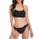 thumbnail image 1 of Traje de baño sexy para mujer Traje de baño de 2 piezas de color sólido Trajes de baño para mujer Fridja  nalpqowj51460, 1 of 7