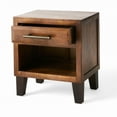 thumbnail image 4 of GDF Studio Soleil Acacia Wood Night Stand, Brown, 4 of 12