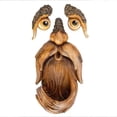 thumbnail image 1 of Escultura de cara de árbol para decoración de jardín con comedero para pájaros, 1 of 3