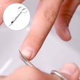 thumbnail image 2 of EXLEAF 2026 New Cosmetic Scissors Beauty Tools Small Scissors,Safe Round Nose Hair Scissors,Curved Pointed Eyebrow Trimming Scissors, 2 of 7