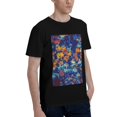 thumbnail image 2 of Bingfone Colorful Fall Leaves Men'S Loose Fit Short-Sleeve Pocket T-Shirt, 2 of 7