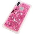 thumbnail image 6 of Compatible with Samsung Galaxy A11 Case Liquid Glitter Cute Stylish Slim TPU Silicone Quicksand Sparkle Shockproof for Women Girls Protective Case for Samsung Galaxy A11 Cherry Blossoms YB, 6 of 13