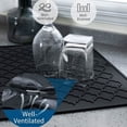thumbnail image 4 of Non-slip Surface: Dish Drainer Mat for Multifunctional Use, Heat Resistant Mat Robust Reversible Design, Easy Clean Food-Grade Silicone for Waterproof and Damp Proof Protection in Your Kitchen, 4 of 5
