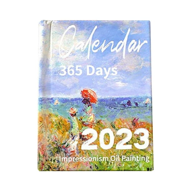 Mini Calendar 2023 | 365 Days Retro Tear off Daily Calendar | Journal  Aesthetic Calendar for Scrapbooking Decoration, Time Scheduler Planner  Agenda for Home - Walmart.com