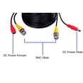 thumbnail image 2 of 65ft BNC DC Connector Video Power Siamese Cable 4pcs/lot for CCTV Camera DVR, 2 of 7