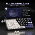 thumbnail image 3 of Teclado HITIME H61 Cableado 60% RGB Hot Swappable, 3 of 7