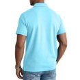 thumbnail image 3 of Men's Polo Shirt Short Sleeve Collared Button Placket Classic Fit Lightweight Casual Golf Polo Shirt, 3 of 7