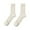 Beige-3, variant on Unisex Casual Thick Warm Wool Women's Socks, Mid-Tube Floor Sleep Socks Crew Socks Black